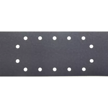 Лист шлиф. универсал. URAGAN с покрытием стеарата цинка, 14 отверстий по кругу, для ПШМ, P320, 115х280мм, 50шт 907-23104-320-50 купить в Магнитогорске
