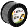 Леска для триммера двухкомпонентная звезда, 2,4мм х 260м, на DIN катушке EXTRA CORD// Denzel 96813 купить в Магнитогорске