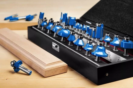 ЗУБР 26 шт, набор профильных фрез по дереву, Профессионал (28796-H26) купить в Магнитогорске