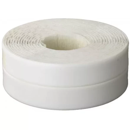 Лента бордюрная для ванн и раковин, STAYER Profi 12341-20-20, самоклеящаяся, профиль L, цвет белый, 20 х 20мм х 3,35м 12341-20-20 купить в Магнитогорске