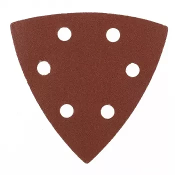 Треугольник абразивный на ворсовой подложке под липучку перф. P 180 93 мм 5 шт. MATRIX 73864 купить в Магнитогорске