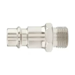 Ниппель универсальный быстросъемный ("папа"), внешняя резьба 1/4",, 2 шт. Stels 57053