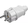 Вилка MAXElectro электрическая, 16А/220В, с заземлением, белая, STAYER 55160-W купить в Магнитогорске