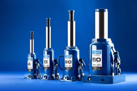 Домкрат гидравлический бутылочный T50, 4т, 192-374мм, в кейсе, ЗУБР Профессионал 43060-4-K 43060-4-K_z01 купить в Магнитогорске