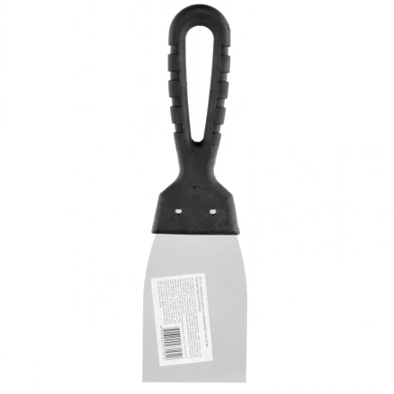 Шпательная лопатка из нержавеющей стали 60 мм пластмассовая ручка Россия 85133 купить в Магнитогорске