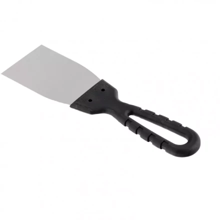 Шпательная лопатка из нержавеющей стали 60 мм пластмассовая ручка Россия 85133 купить в Магнитогорске