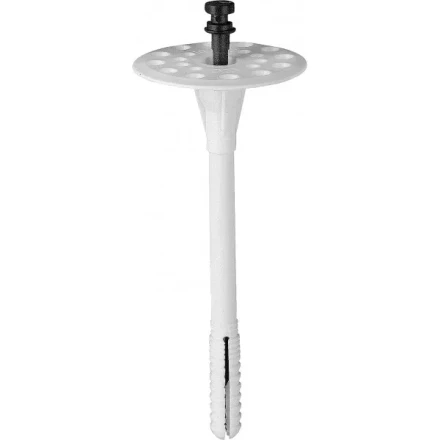 Дюбель ЗУБР для изоляционных материалов полипропиленовый, нейлоновый стержень, 10 x 160 мм, 250 шт 4-301505-10-160 купить в Магнитогорске