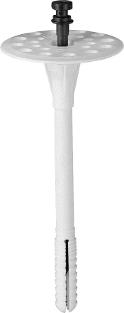 Дюбель ЗУБР для изоляционных материалов полипропиленовый, нейлоновый стержень, 10 x 160 мм, 250 шт 4-301505-10-160 купить в Магнитогорске