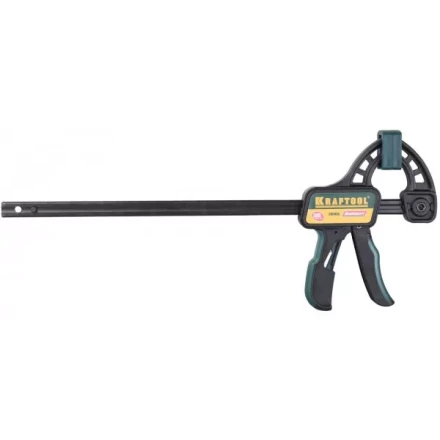 Струбцина &quot;EcoKraft&quot; ручная пистолетная, KRAFTOOL 32226-30, пластиковый корпус, 300/500мм, 150кгс 32226-30 купить в Магнитогорске