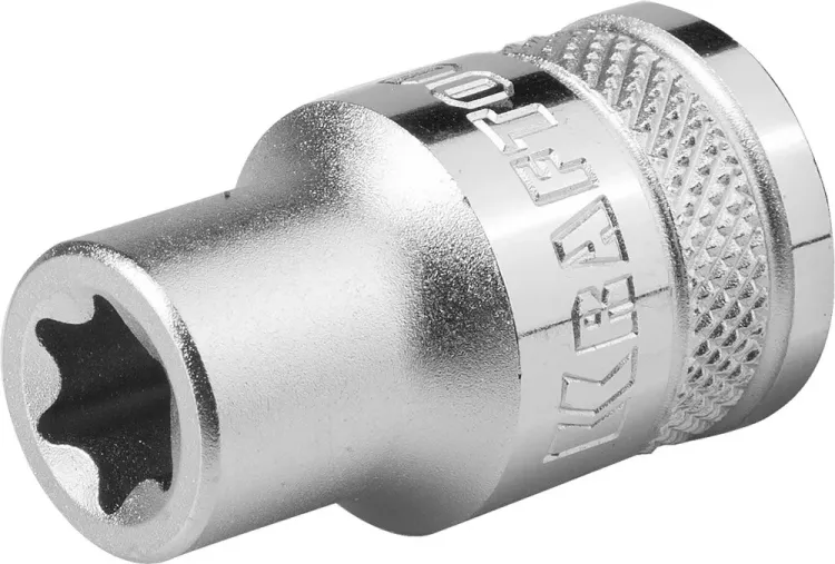 Торцовая головка KRAFTOOL "INDUSTRIE QUALITAT", Cr-V, внешний TORX, хромосатинированная, 1/2", Е 14 27810-14_z01 купить в Магнитогорске