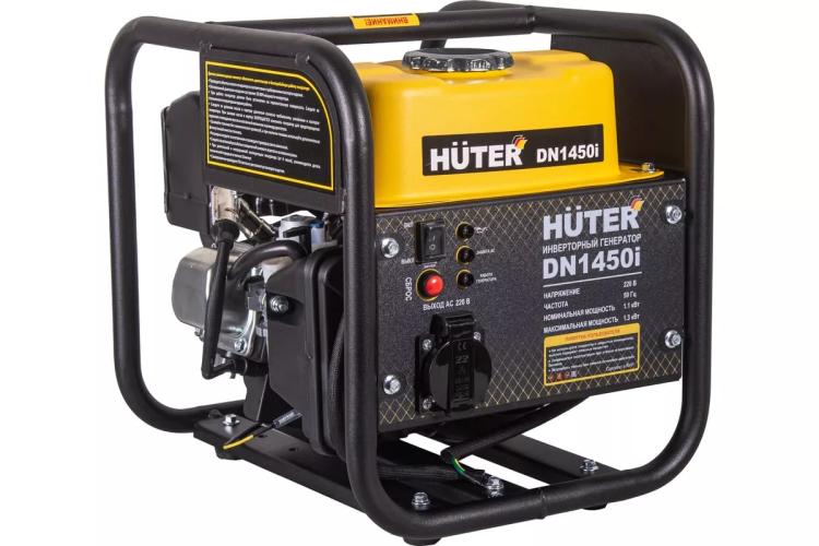 Инверторный генератор DN1450i Huter 64/10/17 купить в Магнитогорске