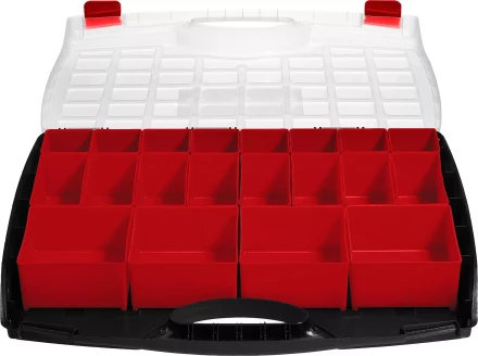 Органайзер &quot;ВОЛГА-20&quot; со съемными лотками, ЗУБР 38034-20 купить в Магнитогорске