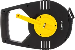 Мерная геодезийная лента STAYER "PROFESSIONAL" PRORacer металлическая, редукторный механизм 3:1, 50мх13мм 2-34186-050