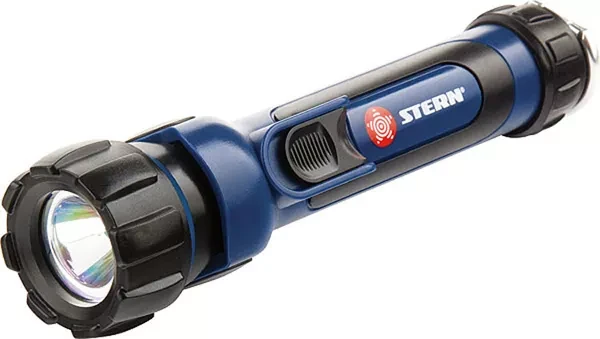 Фонарик светодиодный, противоударный, влагозащищённый,  1 яркий Led, 2хАА, Stern 90520 купить в Магнитогорске