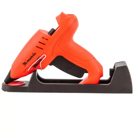 Клеевой пистолет 11 мм подставка кейс 20 160 Вт 16 г/мин регулятор 150-200° Matrix 93015 купить в Магнитогорске