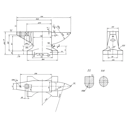 ЗУБР 50 кг, стальная наковальня, Профессионал (32620-50) купить в Магнитогорске
