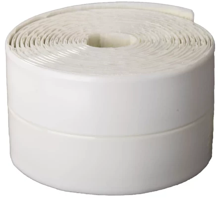 Лента бордюрная для ванн и раковин, STAYER Profi 12341-30-30, самоклеящаяся, профиль L, цвет белый, 30 х 30мм х 3,35м 12341-30-30 купить в Магнитогорске