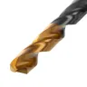 Сверло по металлу, 8,5 мм, HSS-Tin, Golden Tip, 8 шт. Denzel 717220 купить в Магнитогорске