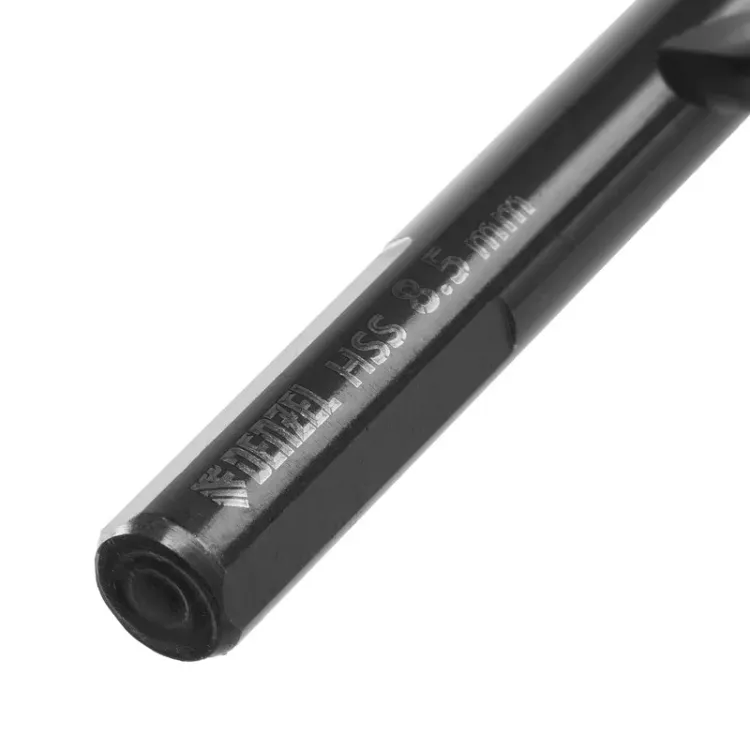 Сверло по металлу, 8,5 мм, HSS-Tin, Golden Tip, 8 шт. Denzel 717220 купить в Магнитогорске