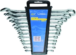 Набор ключей комбинированных 8 - 19 мм CrV 8 шт СИБРТЕХ 15448