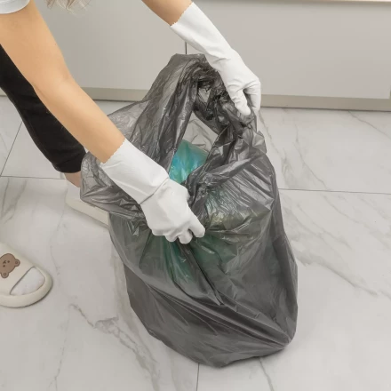 Пакеты для мусора Palisad 120 л x 10 шт. серые, Home 927135 купить в Магнитогорске