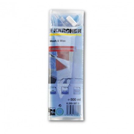 Автомобильный шампунь Воск с воском Wash &amp; Wax 500 мл, концентрат KARCHER купить в Магнитогорске