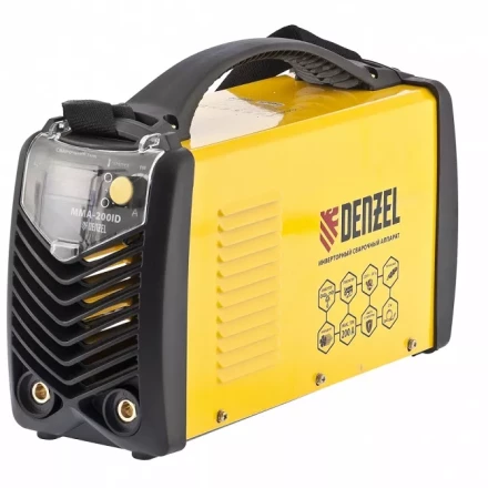 Аппарат инверторно дуговой сварки DENZEL ММА-160ID 94345 купить в Магнитогорске