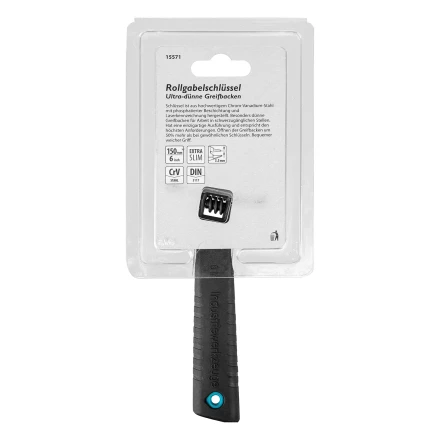 Ключ разводной, 150 мм Gross 15571, CrV, ультратонкие губки купить в Магнитогорске