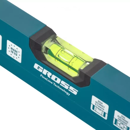 Уровень алюминиевый 400 мм 2 глазка Handwerker  Gross 33900 купить в Магнитогорске