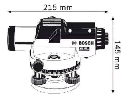Нивелир оптический BOSCH GOL 26 D купить в Магнитогорске
