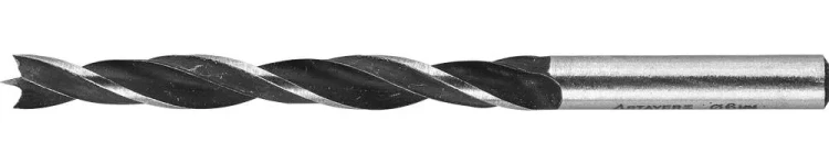 Сверло спиральное по дереву "M-type", М-образная заточка, сталь HCS, STAYER Professional 2942-090-06, d=6мм 2942-090-06_z01 купить в Магнитогорске