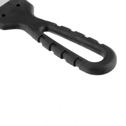 Шпательная лопатка из нержавеющей стали 100 мм пластмассовая ручка Россия 85135 купить в Магнитогорске