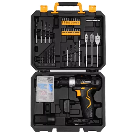 Дрель аккумуляторная в наборе DEKO GCD12DU3 SET5, 063-4147 купить в Магнитогорске
