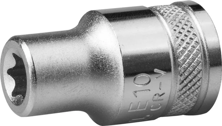 Торцовая головка KRAFTOOL "INDUSTRIE QUALITAT", Cr-V, внешний TORX, хромосатинированная, 1/2", Е 11 27810-11_z01 купить в Магнитогорске