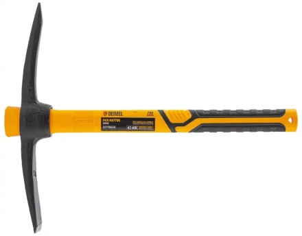 Кирка 700 г, фибергласовая обрезиненная рукоятка 385 мм// Denzel 21831 купить в Магнитогорске