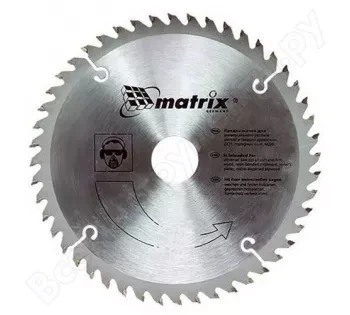 Пильный диск по дереву 235 х 32мм 48 зубьев + кольцо 30/32  MATRIX  Professional 73234 купить в Магнитогорске