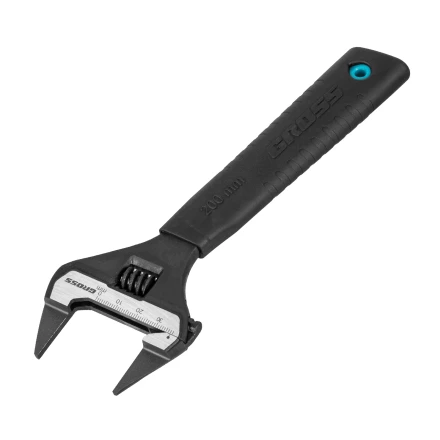 Ключ разводной, 200 мм Gross 15573, CrV, ультратонкие губки купить в Магнитогорске