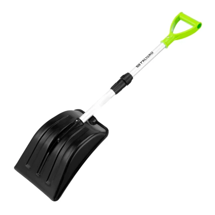 Лопата для уборки снега Palisad, полипропилен, 260х340х720-915 мм, телескопический черенок, Base 61693 купить в Магнитогорске