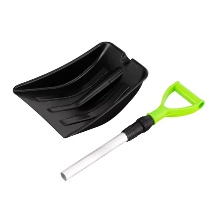 Лопата для уборки снега Palisad, полипропилен, 260х340х720-915 мм, телескопический черенок, Base 61693 купить в Магнитогорске