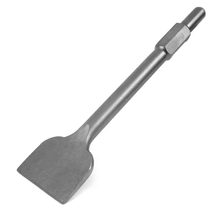 Зубило широкое MESSER 100х395х30 для отбойного молотка, 100мм, НЕХ-30 купить в Магнитогорске