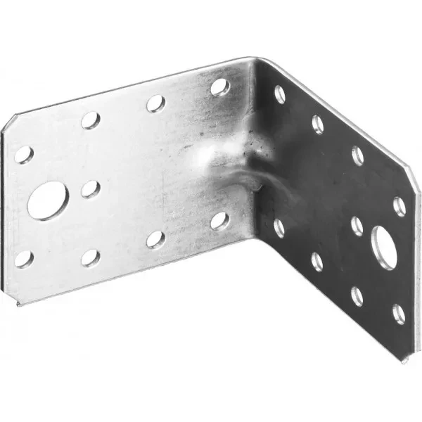 Крепежный угол ЗУБР "МАСТЕР" усиленный, 55х70х70мм, 1шт 310116-55-070 купить в Магнитогорске