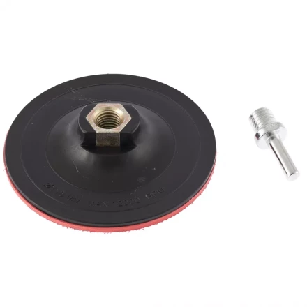 Насадка для дрели и УШМ с липучкой 125 мм твердая MATRIX артикул 76230 купить в Магнитогорске