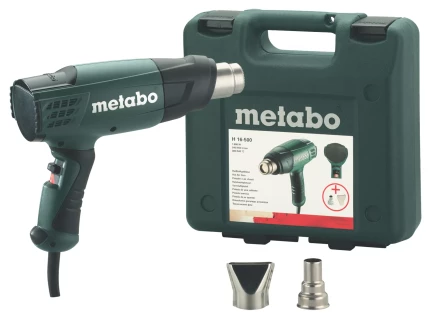 Фен строительный Metabo H 16-500 кейс купить в Магнитогорске