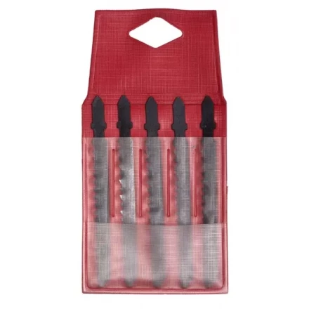 Набор ЗУБР &quot;ЭКСПЕРТ&quot;: Полотна по дереву для эл/лобз, EU-хвостовик, 5шт 1595-S5 купить в Магнитогорске