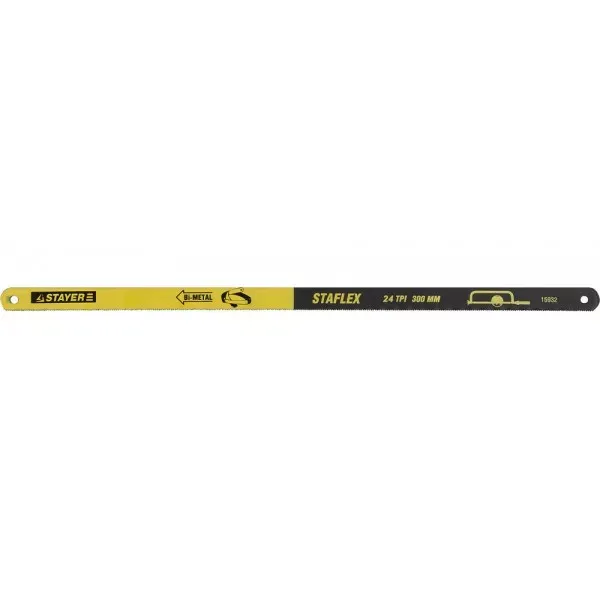 Полотно STAYER "PROFI" "STAYER-FLEX" по металлу, биметаллическое, 24TPI, 300 мм, 10 шт 15932-S10 купить в Магнитогорске
