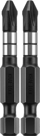 Биты для ударных шуруповертов KRAFTOOL Impact Pro PH 26191-2-50-S2 купить в Магнитогорске