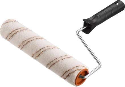 Малярный валик ЗУБР ОПТИМА-МИКРОТЕКС 40 х 180 мм бюгель 6 мм ворс 7 мм 03545-18 купить в Магнитогорске