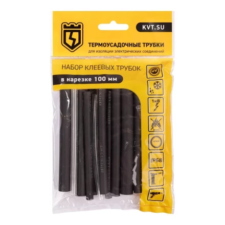 Набор термоусадочных трубок КВТ Гермокомплект 20/6 (86589) купить в Магнитогорске