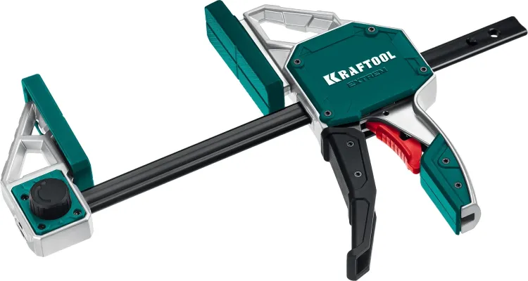 Струбцина Extrem ручная пистолетная KRAFTOOL 32228-15_z01 металлический корпус 150/95 мм купить в Магнитогорске