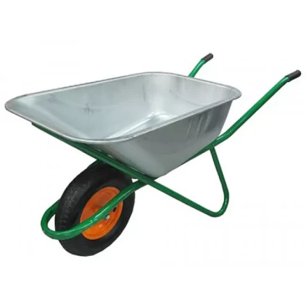 Тачка строительная 100 л 160 кг 113ZP одноколесная с пневмоколесом 1019514 купить в Магнитогорске